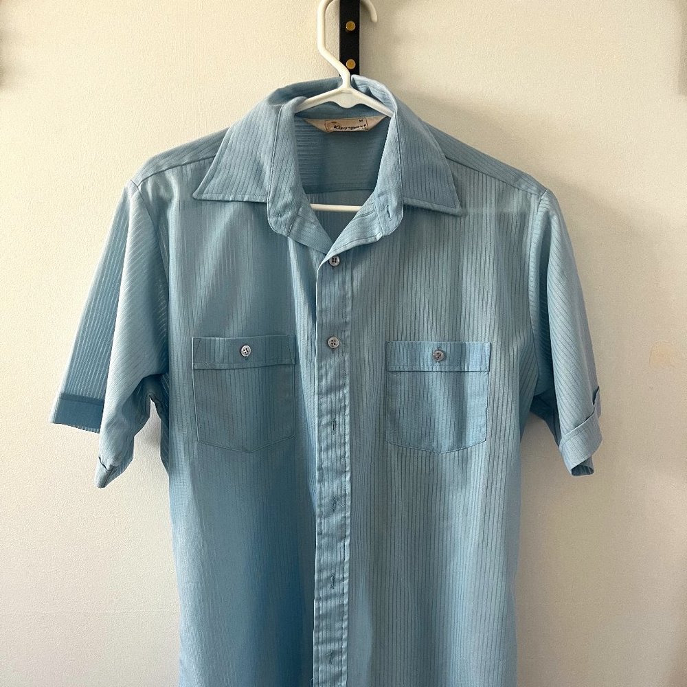 Vintage Kingsport polyester Button up Size M